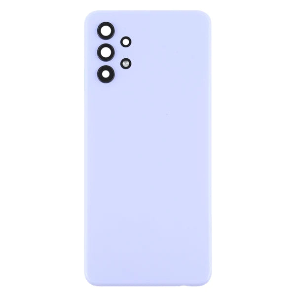 Rear Glass Back Cover With Camera Lens For Samsung Galaxy A32 5G Violet